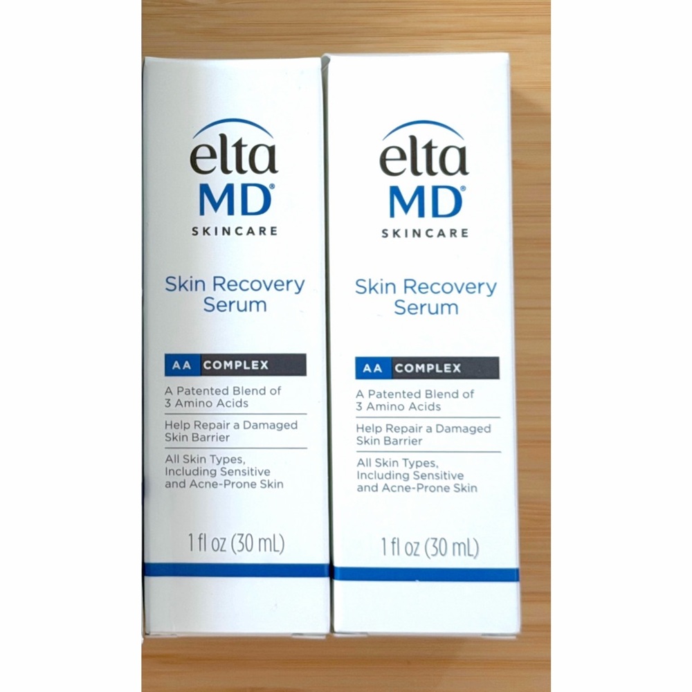 NEW EltaMD Skincare Skin Recovery Serum AA Complex 1 oz 30 mL - 2 PACK